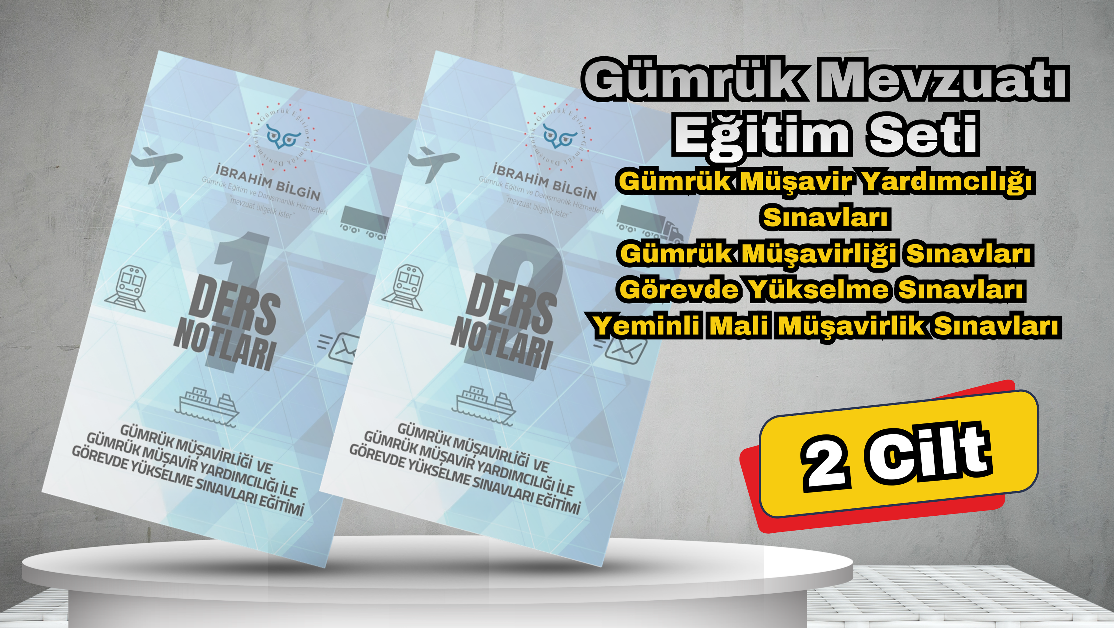 Gümrük Mevzuatı Eğitim Seti (2 Cilt) (Kargo Dahil)